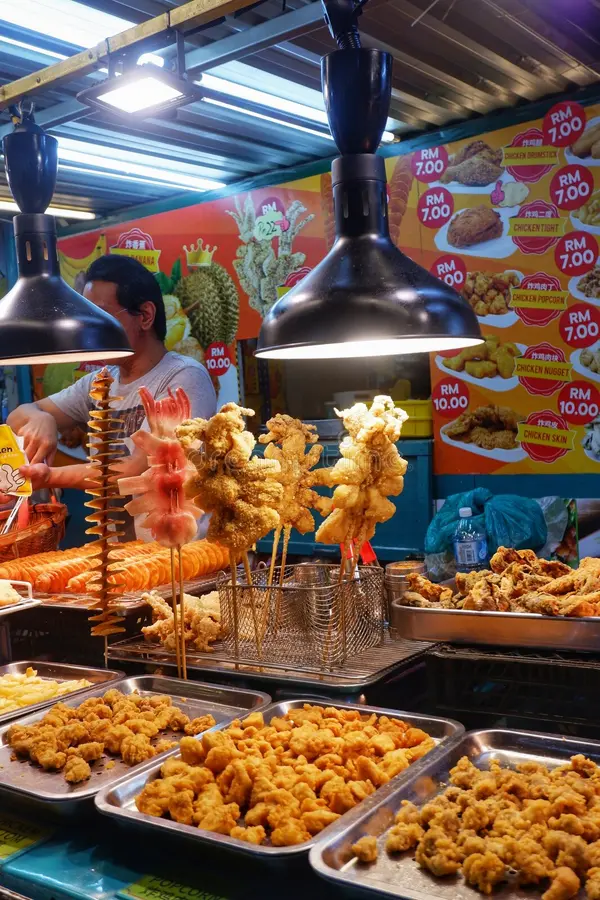Food scene in Singapore